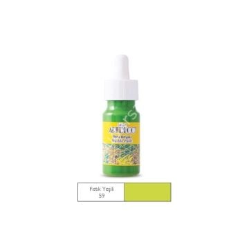 Artdeco Ebru Boyası 59 Fıstık Yeşili 30ml