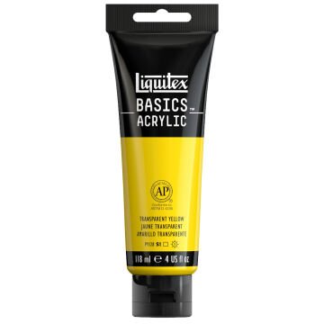 Liquitex Basics Akrilik Boya 118 ml Transparent Yellow 045