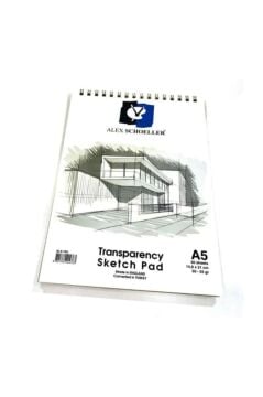 Alex Schoeller Eskiz Blok Transparan Spiralli A4 50/55gr. 30 Yaprak