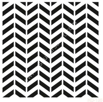 Cadence Home Decor Mobilya - Duvar Stencil 45x45cm HD-135