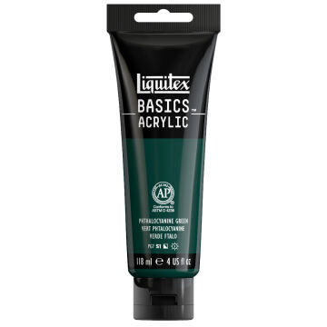 Liquitex Basics Akrilik Boya 118 ml Phthalocyanine Green 317