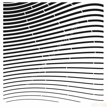 Cadence Home Decor Mobilya - Duvar Stencil 45x45cm HD-139