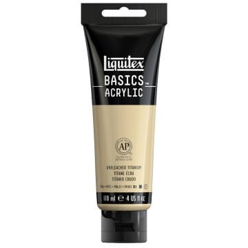 Liquitex Basics Akrilik Boya 118 ml Unbleached Titanium 434