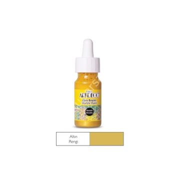 Artdeco Ebru Boyası 30 ml 21 Metalik Altın