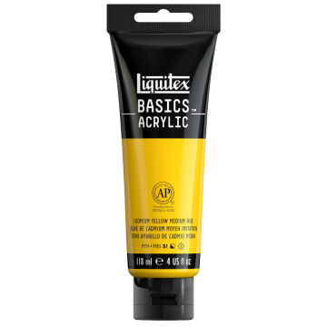 Liquitex Basics Akrilik Boya 118 ml Cadmium Yellow Medium Hue 830
