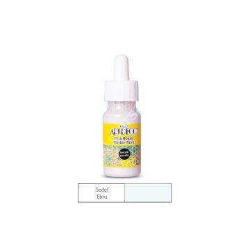 Artdeco Ebru Boyası 20 Sedef Metalik 30ml