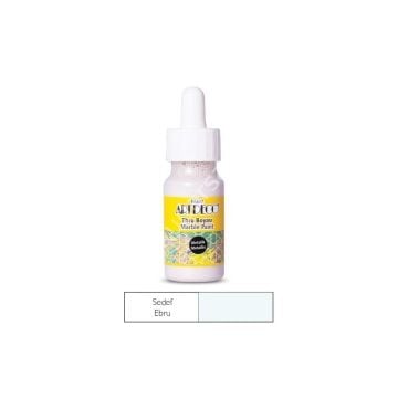Artdeco Ebru Boyası 20 Sedef Metalik 30ml