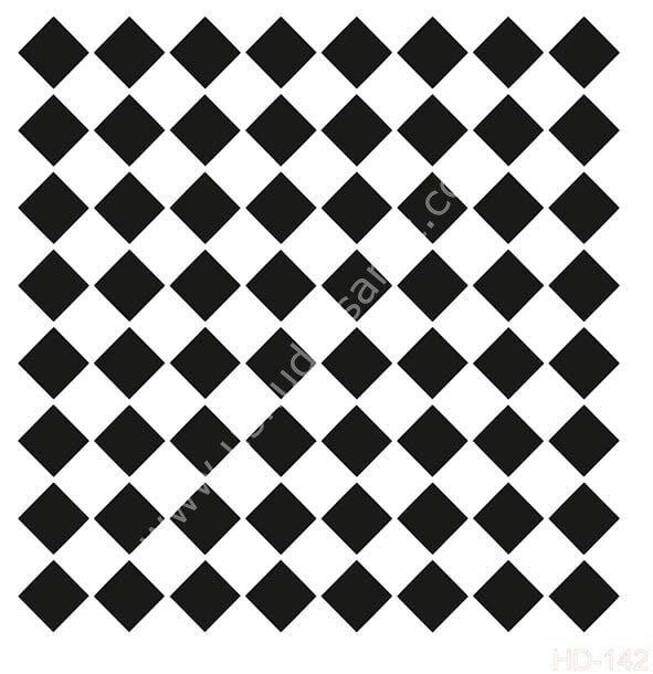 Cadence Home Decor Mobilya - Duvar Stencil 45x45cm HD-142