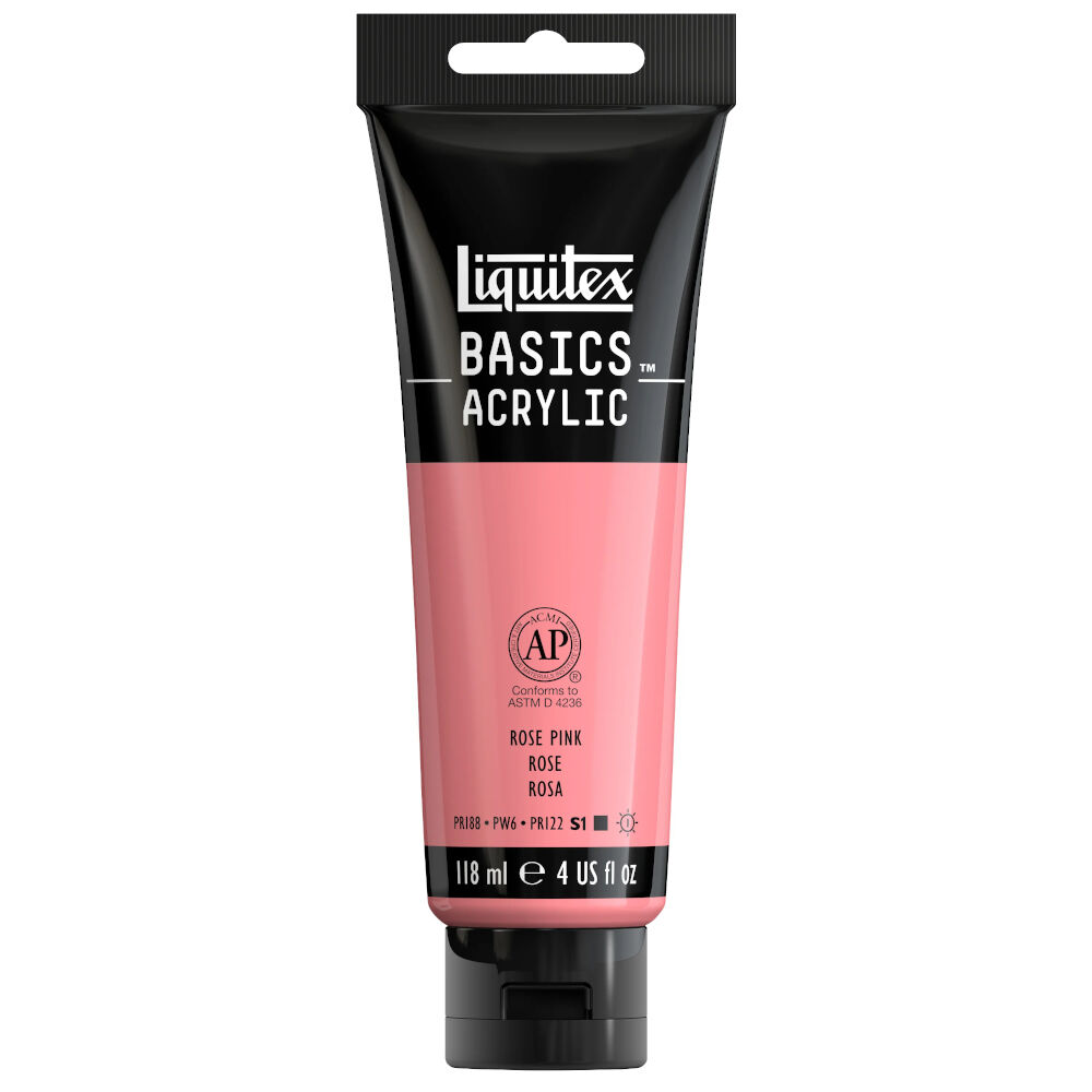 Liquitex Basics Akrilik Boya 118 ml Rose Pink 048