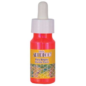 Artdeco Ebru Boyası 30 ml 92 Neon Turuncu