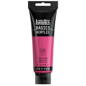 Liquitex Basics Akrilik Boya 118 ml Medium Magenta 500