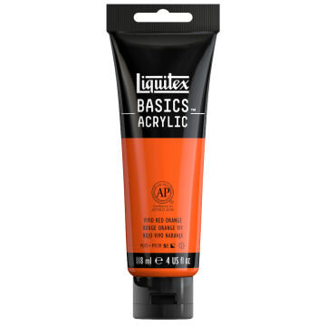 Liquitex Basics Akrilik Boya 118 ml Vivid Red Orange 620