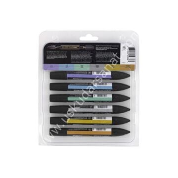 Winsor&Newton Metalik Marker 6 lı Set