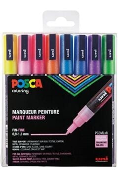 UNİ-BALL Uni Posca Pc-3ml 0.9-1.3 Mm 8 Li Simli