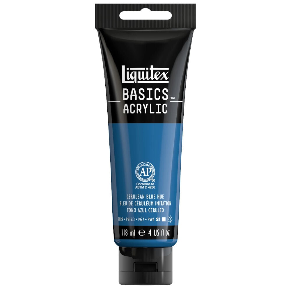 Liquitex Basics Akrilik Boya 118 ml Cerulean Blue Hue 470