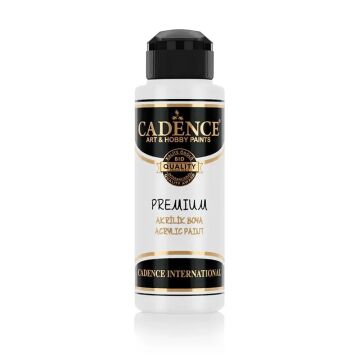 Cadence Akrilik Ahşap Boyası 120ml 0001 Beyaz