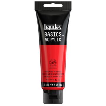 Liquitex Basics Akrilik Boya 118 ml Cadmium Red Medium Hue 151