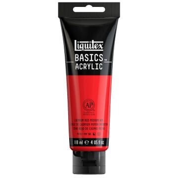 Liquitex Basics Akrilik Boya 118 ml Cadmium Red Medium Hue 151