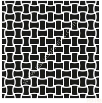 Cadence Home Decor Mobilya - Duvar Stencil 45x45cm HD-153