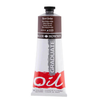 Daler Rowney Graduate Yağlı Boya 200 ml Burnt Umber 223