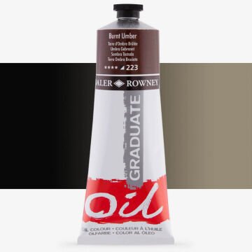 Daler Rowney Graduate Yağlı Boya 200 ml Burnt Umber 223