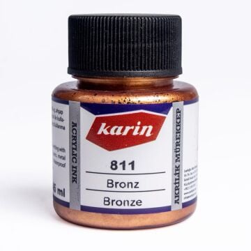 Karin Akrilik Mürekkep 45ml 811 Bronz