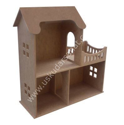 MDF Ahşap  Barbie Evi Ev9
