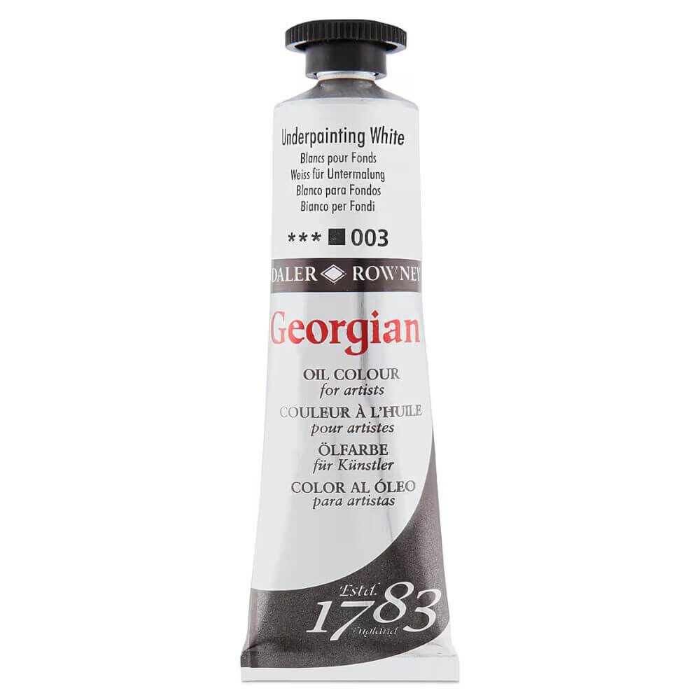 Daler Rowney Georgian Yağlı Boya 38 ml Underpainting White 003