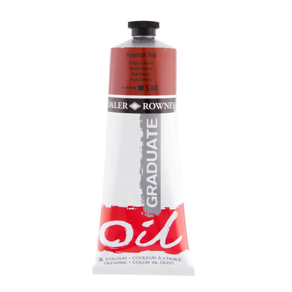 Daler Rowney Graduate Yağlı Boya 200 ml Venetian Red 538