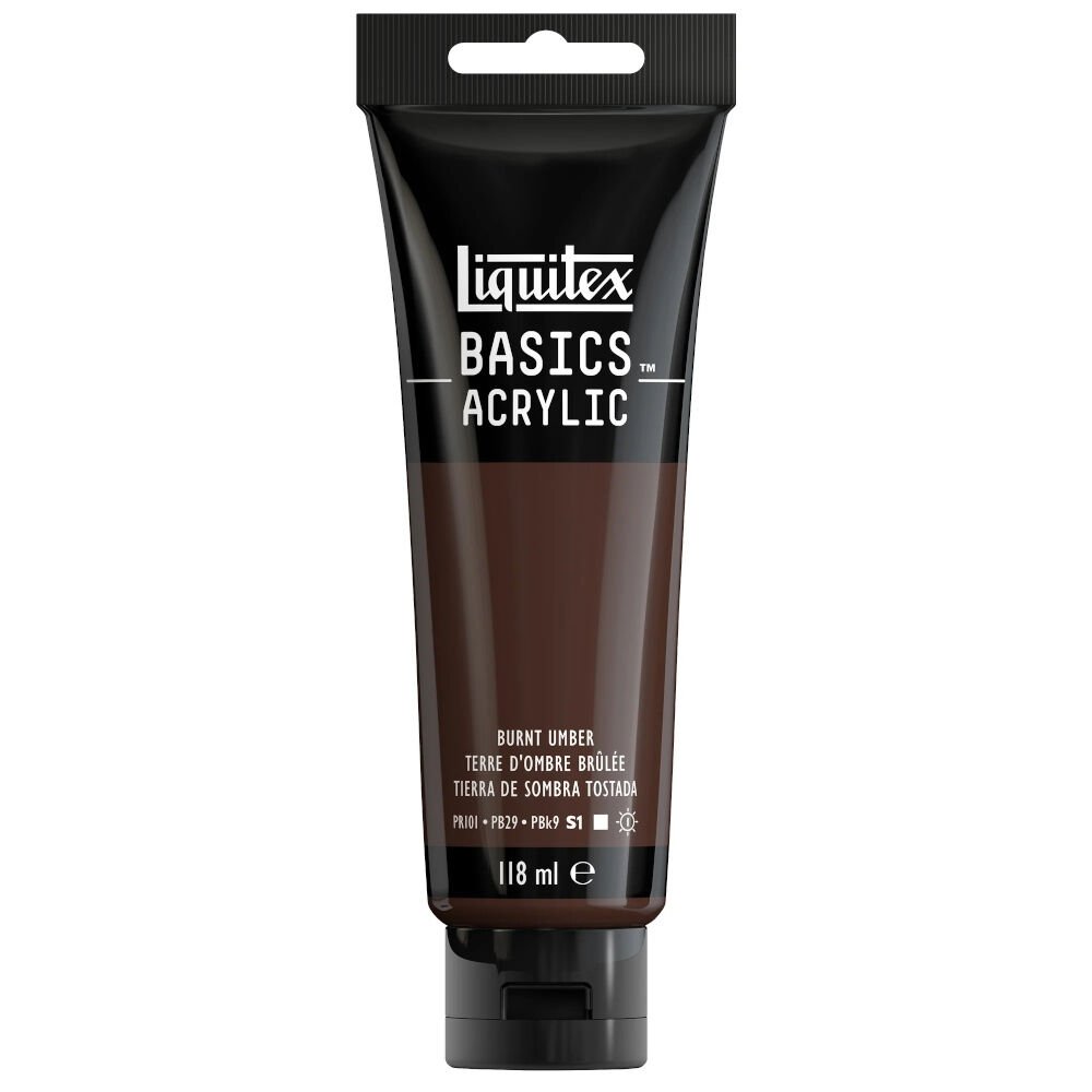 Liquitex Basics Akrilik Boya 118 ml Burnt Umber 128