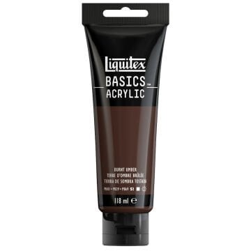 Liquitex Basics Akrilik Boya 118 ml Burnt Umber 128