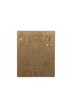 Südor Wood Ahşap Kendin Yap Maket Uçak 150 X 140 X 70 mm