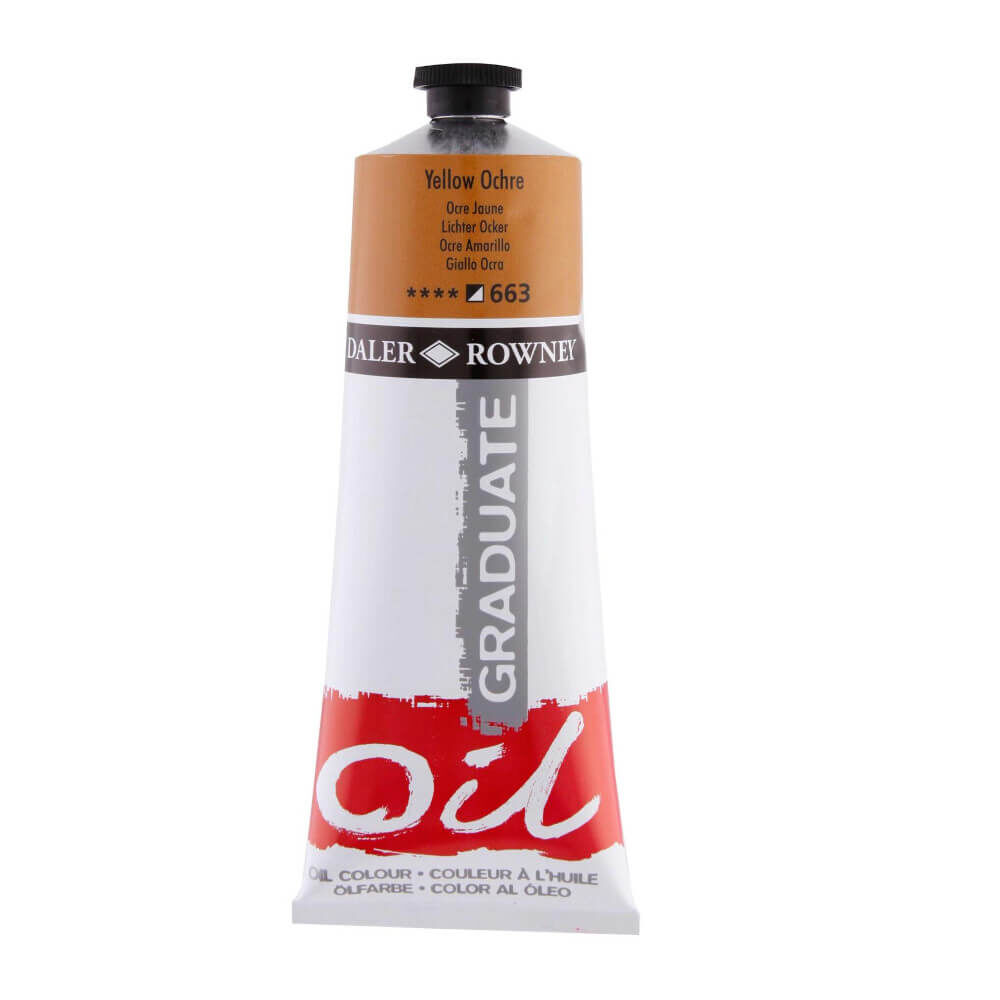 Daler Rowney Graduate Yağlı Boya 200 ml Yellow Ochre 663
