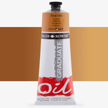 Daler Rowney Graduate Yağlı Boya 200 ml Yellow Ochre 663