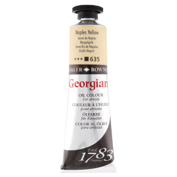 Daler Rowney Georgian Yağlı Boya 38 ml Naples Yellow 635