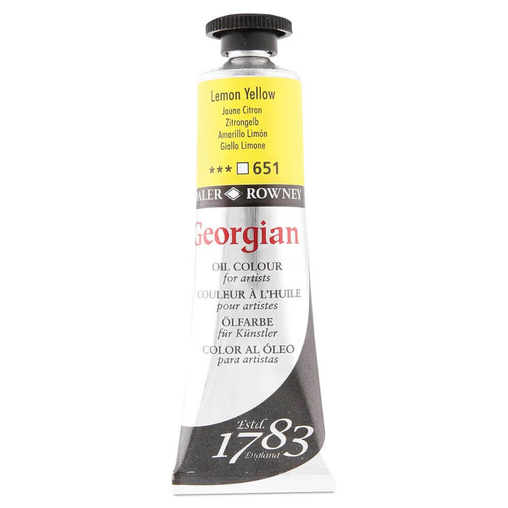 Daler Rowney Georgian Yağlı Boya 38 ml Lemon Yellow 651