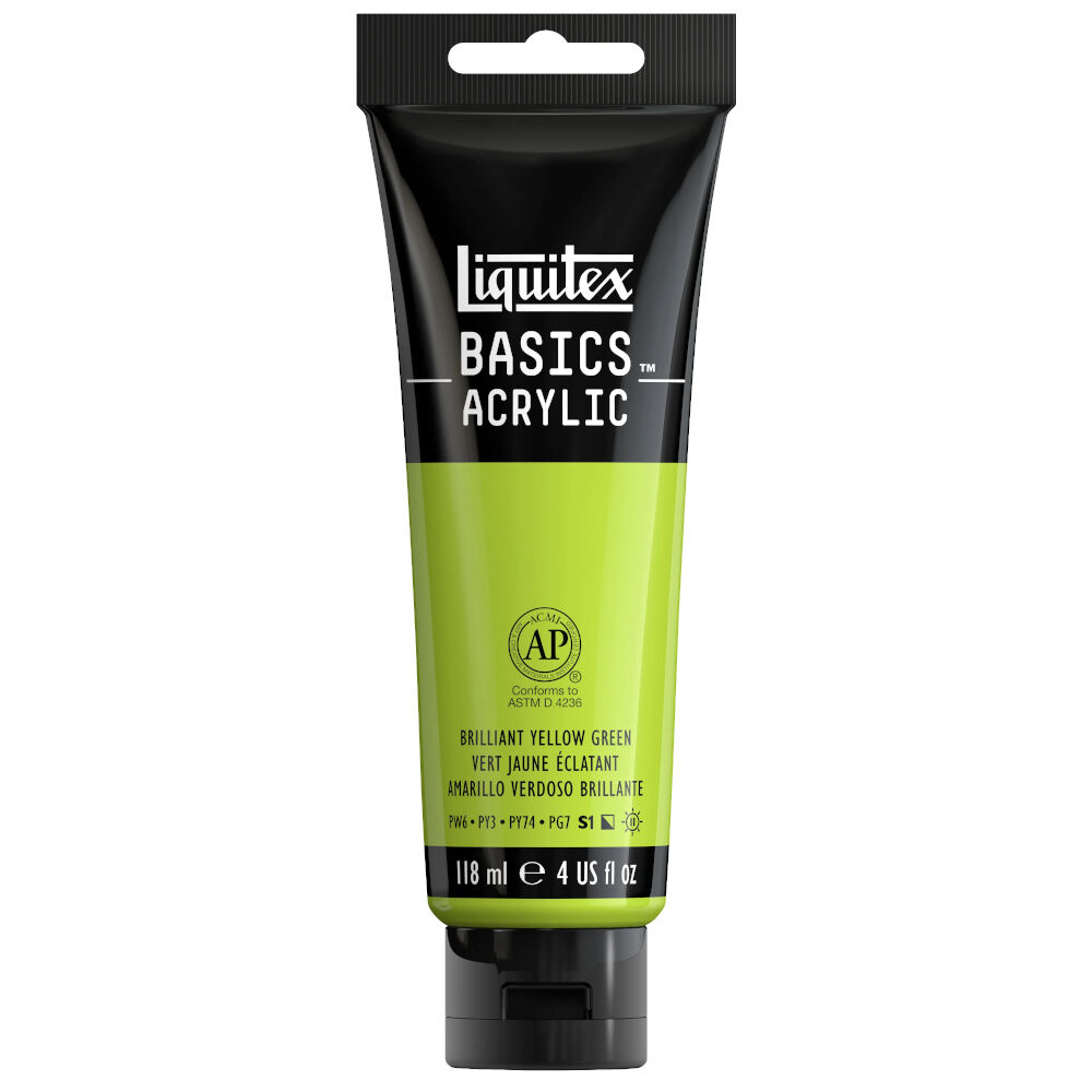Liquitex Basics Akrilik Boya 118 ml Brilliant Yellow Green 840