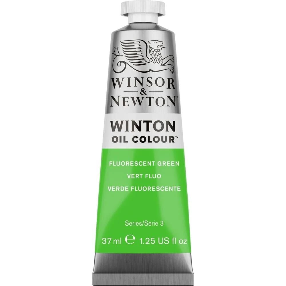 Winsor & Newton Winton Yağlı Boya 37 ml Fluorescent Green 458