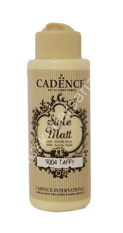 Cadence Style Matt Akrilik Boya 120ml 9004 Taffy