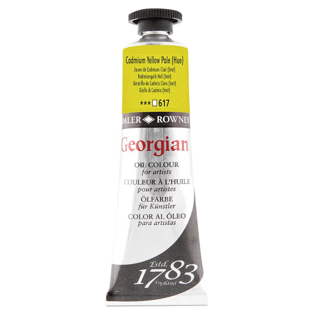 Daler Rowney Georgian Yağlı Boya 38 ml Cadmium Yellow Pale Hue 617