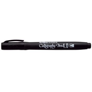 Artline Supreme Kaligrafi Kalemi Düz Uç 4 mm Siyah Epf-244