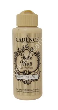 Cadence Style Matt Akrilik Boya 120ml 9005 Keten Linen