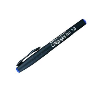 Artline Ergoline Kaligrafi Kalemi Düz Uç 1 mm Mavi Erg-241