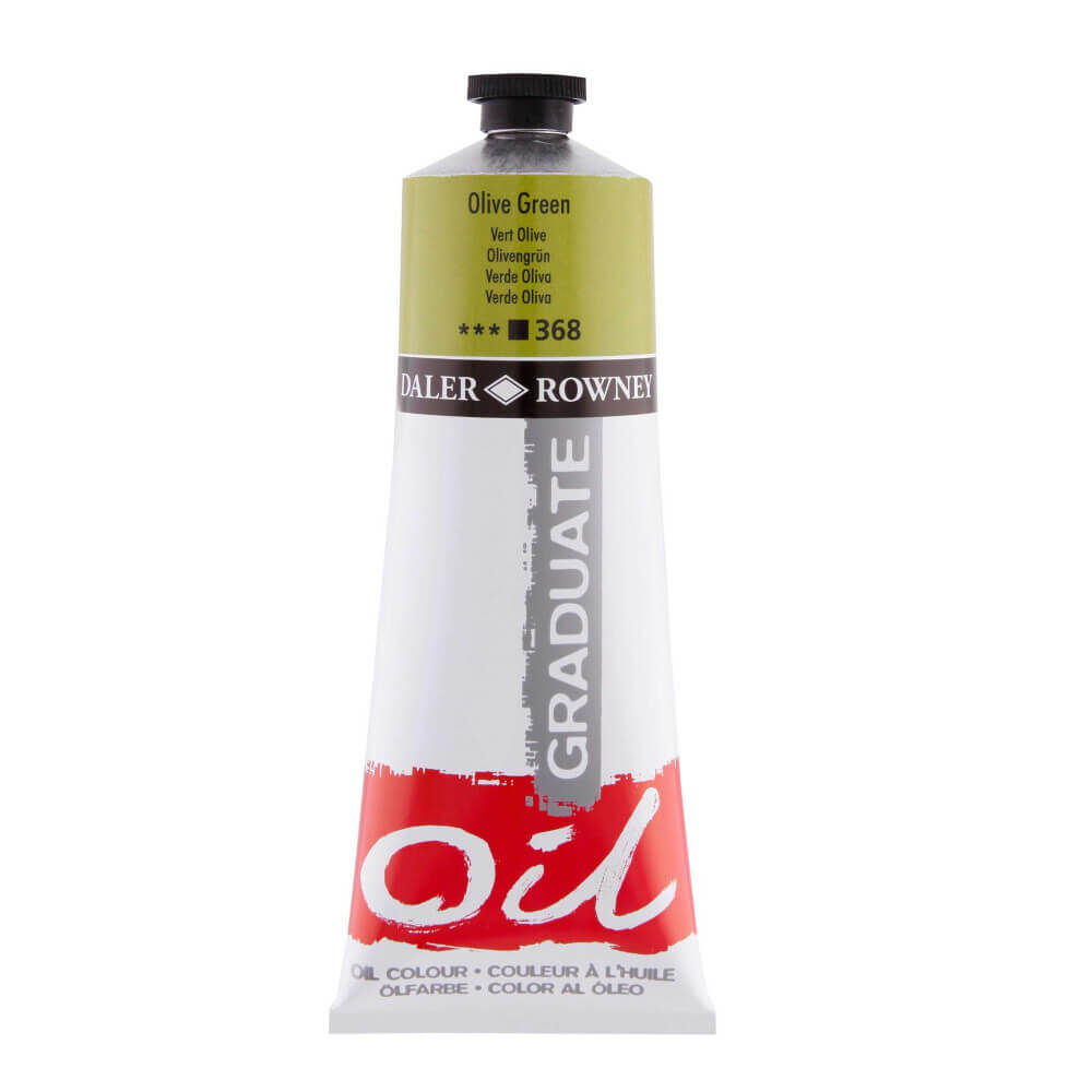 Daler Rowney Graduate Yağlı Boya 200 ml Olive Green 368