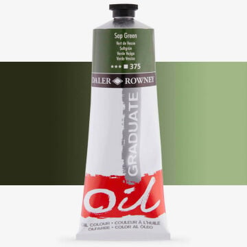 Daler Rowney Graduate Yağlı Boya 200 ml Sap Green 375
