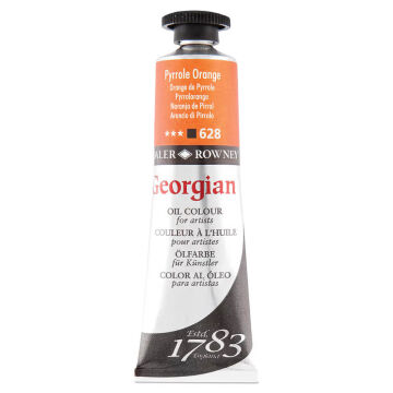 Daler Rowney Georgian Yağlı Boya 38 ml Pyrrole Orange (Chrome Orange Deep) 628