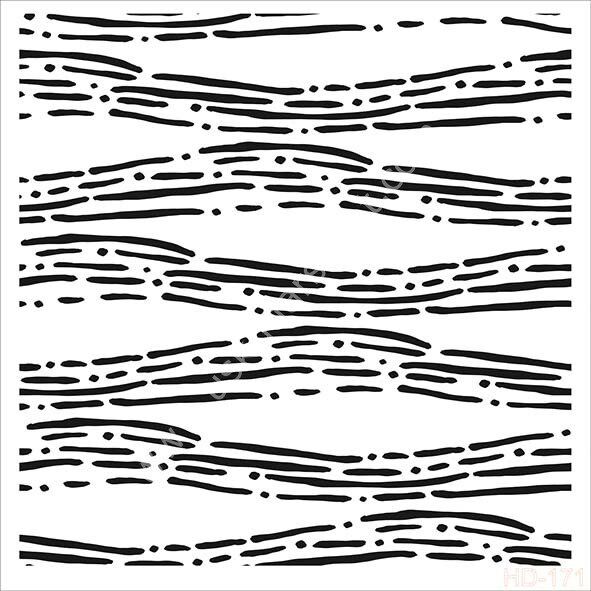 Cadence Home Decor Mobilya - Duvar Stencil 45x45cm HD-171