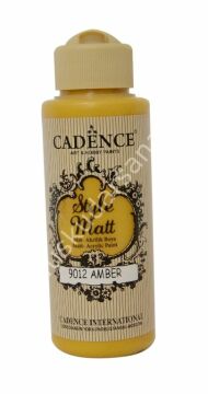 Cadence Style Matt Akrilik Boya 120ml 9012 Amber amber