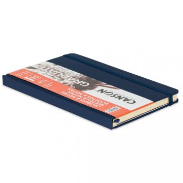 Canson Graduate Sert Kapaklı Eskiz Defteri 90gr 14x21,6 184 Sayfa / 92 Yaprak - Mavi