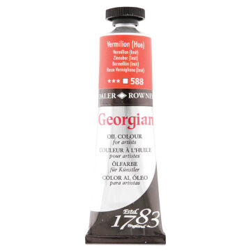 Daler Rowney Georgian Yağlı Boya 38 ml Vermilion Hue 588